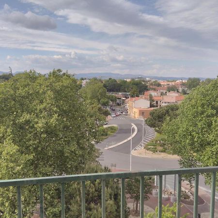 Residence D'Anjou - Grand Studio Avec Balcon Et Parking Privatif 페르피냥 외부 사진