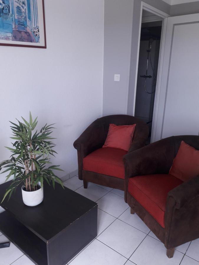 Residence D'Anjou - Grand Studio Avec Balcon Et Parking Privatif 페르피냥 외부 사진